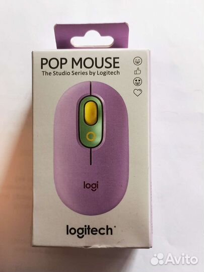 Компьютерная мышь logitech pop daydream фиолетовая