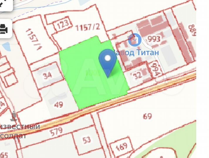 Участок 4,57 га (СНТ, ДНП)