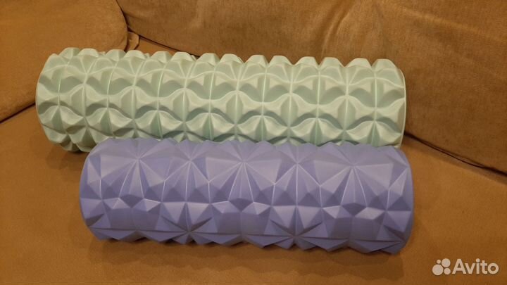 Набор фитнес-роликов массажных 33 и 45 см