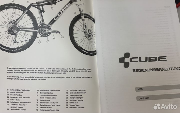 Инструкция и паспорт для Cube Attention