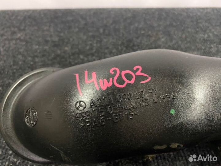 Патрубок интеркулера левый Mercedes 203 W203