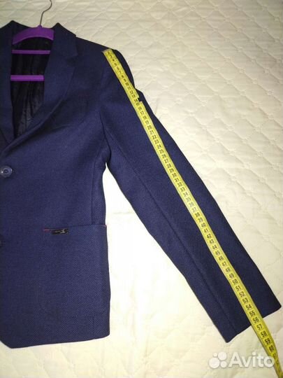 Школьный пиджак и жилетка, рубашка белая