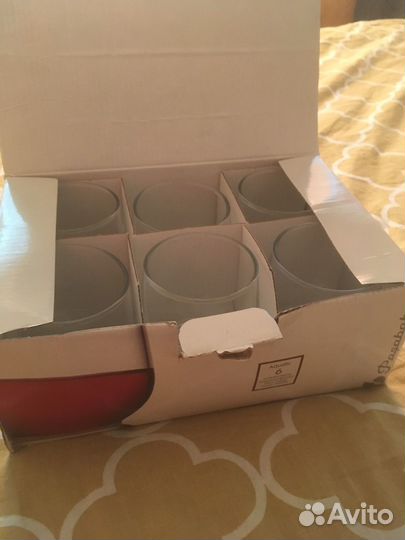 Стаканы 6 шт.в комплекте