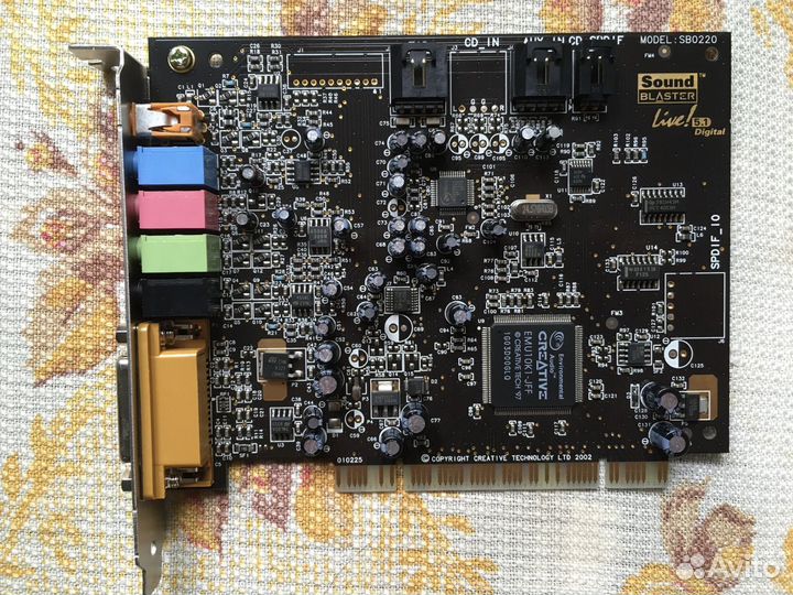 Звуковые карты старые