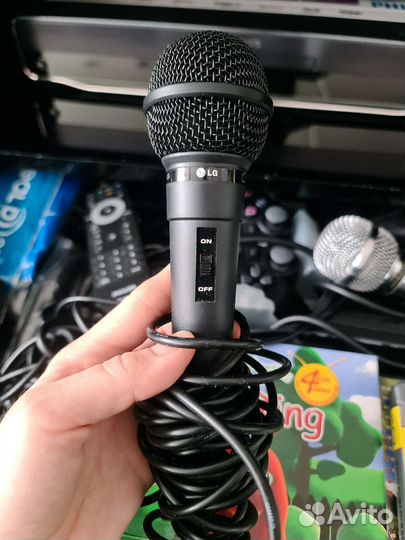 Микрофон для караоке Panasound, High Sensitive, LG