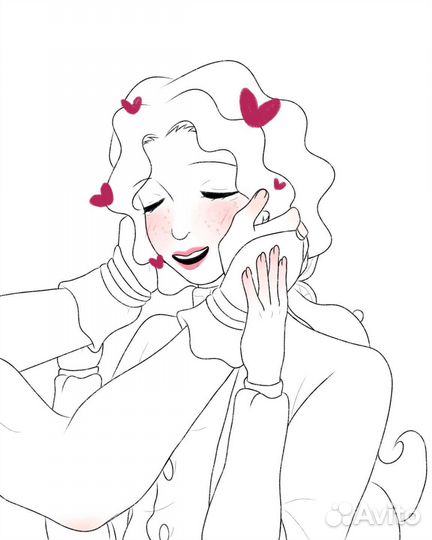 Аниме арты на заказ/художник иллюстратор