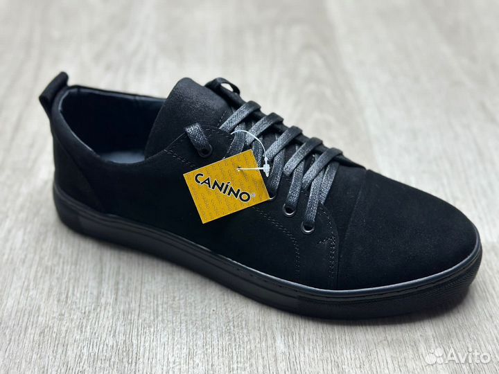 Мужские кожанные кеды