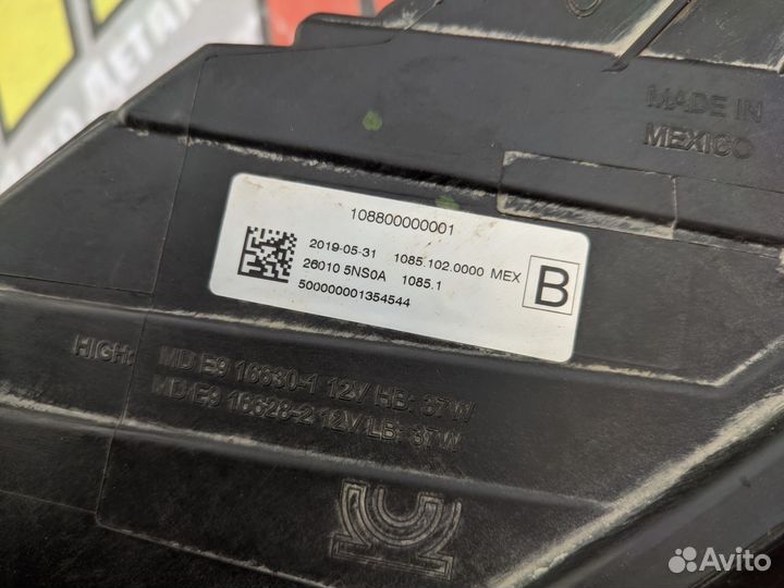 Фара правая Инфинити QX50 Infiniti QX50 J55 2017