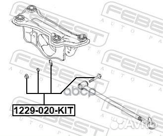 Болт с эксцентриком Hyundai Santa Fe 00, iX35 09