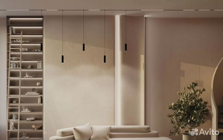 Трековый шинопровод Maytoni Exility в натяжной пот