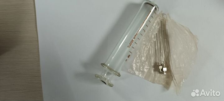 Шприц стеклянный