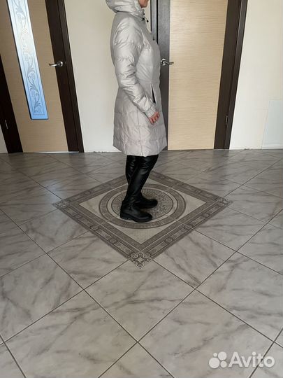 Пуховик женский длинный 44 46
