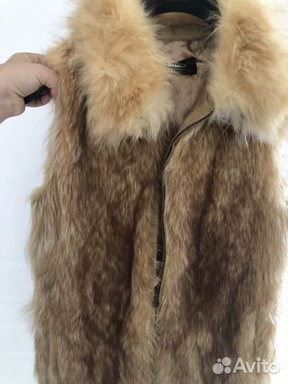 Жилет из лисы