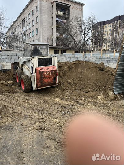 Услуги погрузчика Бобкат