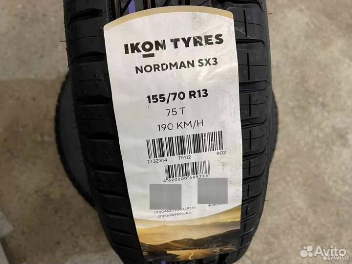 Ikon Tyres Nordman SX3 155/70 R13