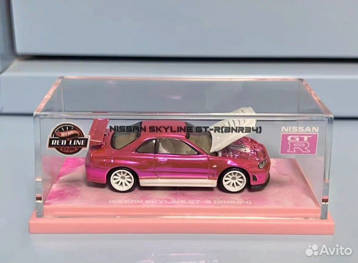 Акриловый бокс для Hot Wheels
