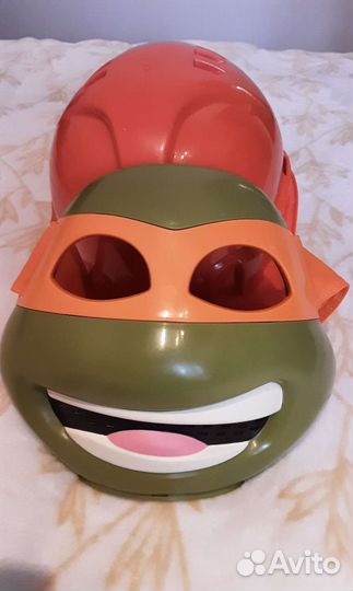 Защитная каска и маска детские