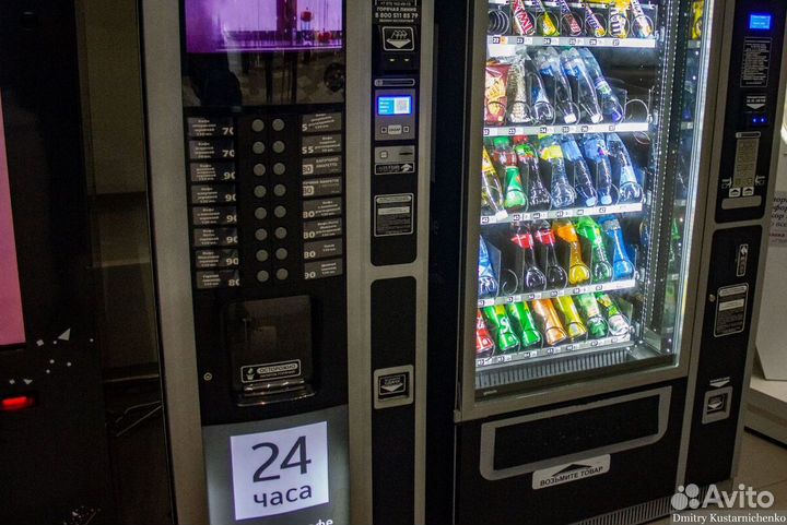 Франшиза вендинговых аппаратов с напитками