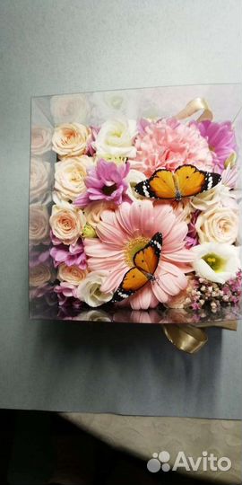 Букеты с бабочками