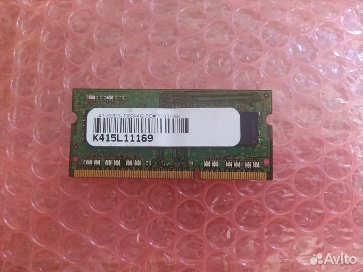 Память в ноутбук DDR3 4GB 1333 Mhz ддр3 4гб