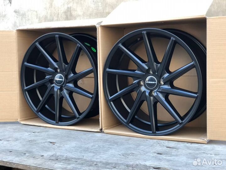 Диски 17 4*98 Vossen CVT Черный матовый MB