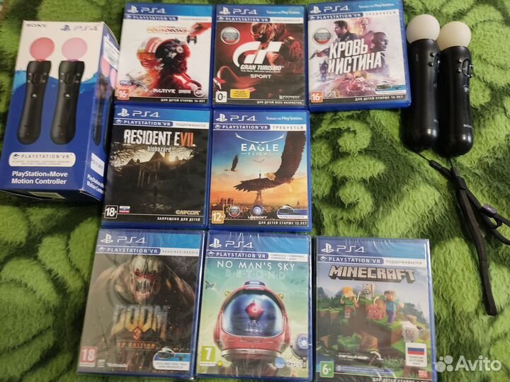Игры Для PlayStation VR и PS Move