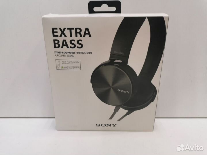 Наушники Проводные Накладные Sony MDR-XB450AP