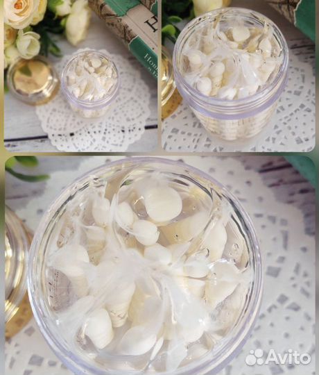 Антивозрастной крем для лица с жемчужной пудрой