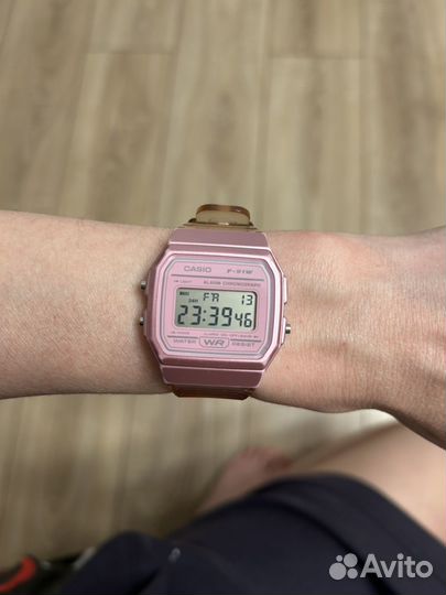 Электронные часы casio f-91w