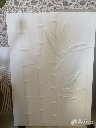 Гипсовое панно барельеф
