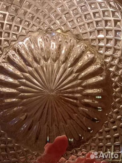 Хрустальная подставка для торта