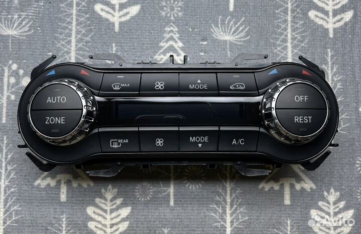 Блок управления климатом w117