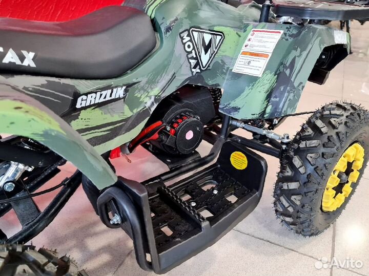 Детский квадроцикл Mini Grizlik X16 (PS, BW) motax