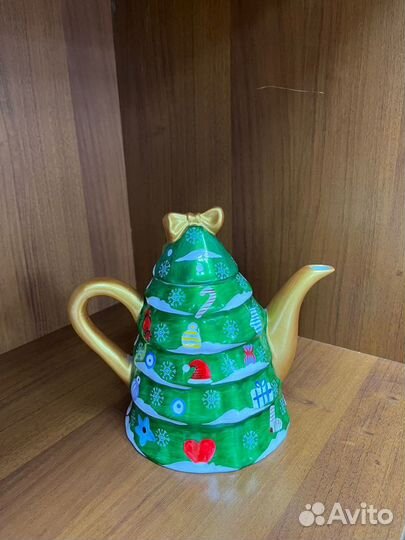 Заварочный чайник Елка новый