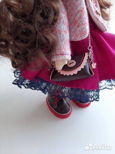 Интерьерная кукла тильда ручной работы