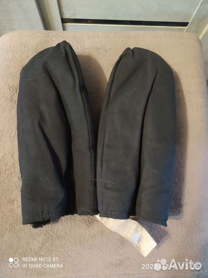 Рукавицы рабочие с нат. мехом СССР