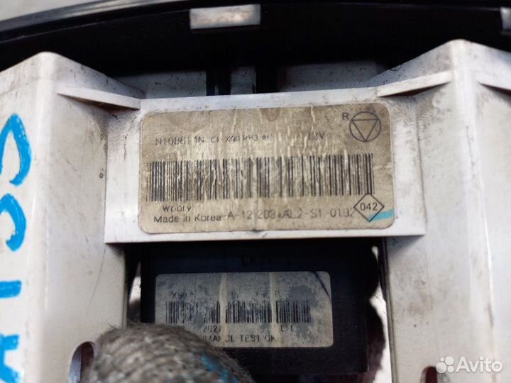 Блок управления печкой Renault Logan 1 1.4 K7J710