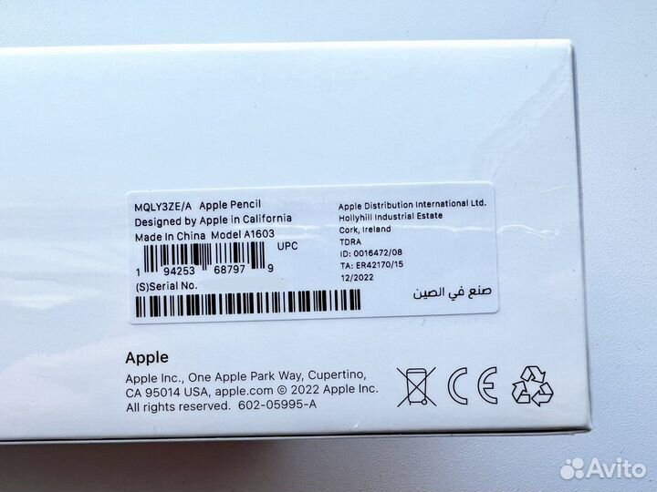 Новый Apple Pencil 1 + переходник USB - C iPad 10