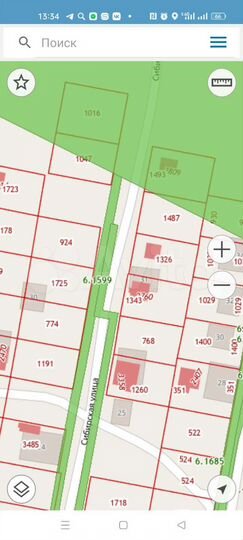 Участок 7,5 сот. (ИЖС)