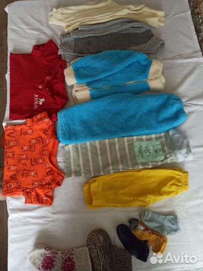 Детские вещи пакетом на мальчика 74 80