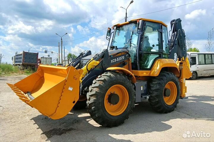 Экскаватор-погрузчик XCMG XC8-S3570, 2023