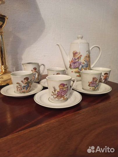 Сервиз фарфор детский