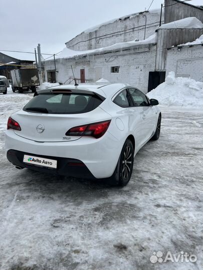 Opel Astra GTC 1.4 AT, 2012, 139 000 км
