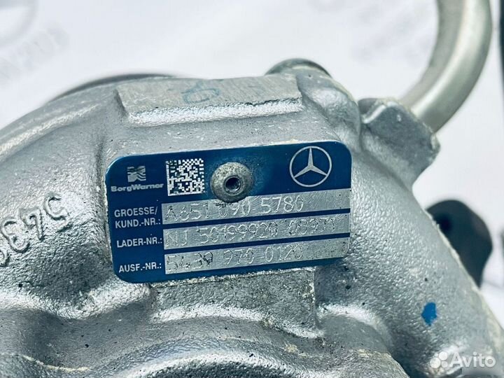 Турбина Mercedes W204