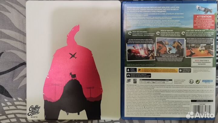 Goat simulator 3 steelbook ps5