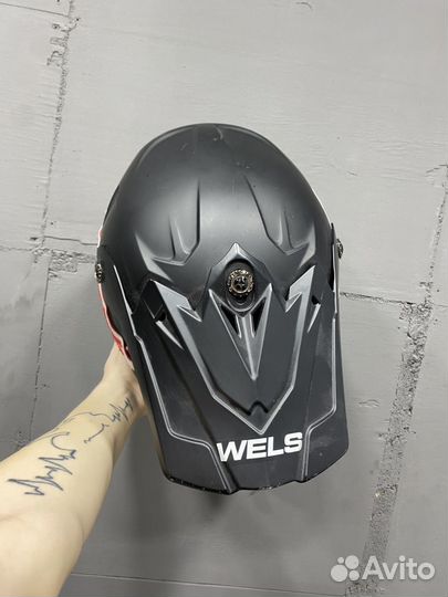 Шлем для мотокросса, М