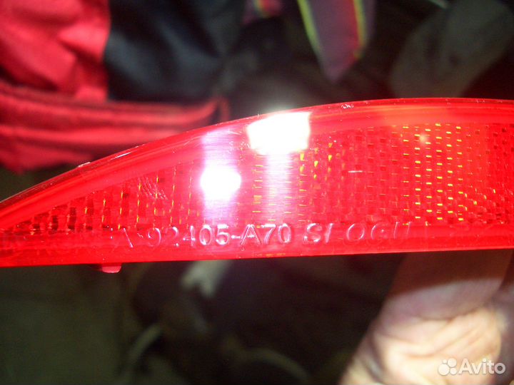 Отражатель заднего бампера Киа Церато с13