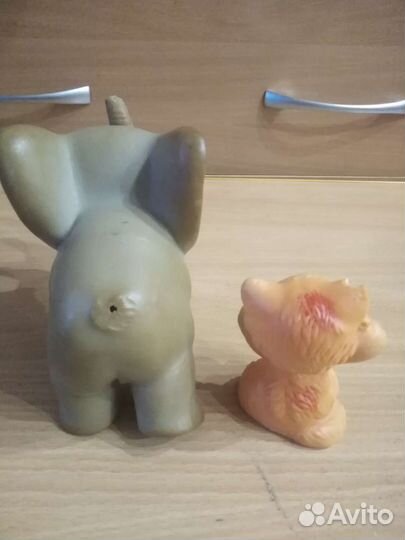 Резиновые игрушки СССР