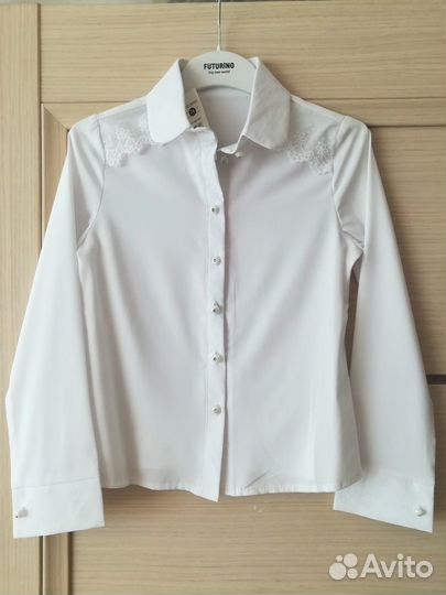 Новые блузки для школы на рост 128-134 см