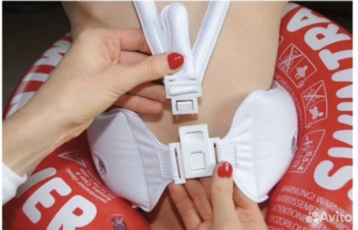 Круг для купания Swimtrainer красный